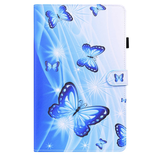 Funda de cuero con tapa horizontal con diseño de animales, ranuras para tarjetas, soporte, marco de fotos y función de suspensión/activación, para Samsung Galaxy Tab A7 10.4 2020 SM-T500/SM-T505, para Samsung Galaxy Tab S6 Lite SM-P610/SM-P615