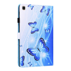 Horizontale Klapphülle aus Leder mit Tiermuster, Halterung &amp; Kartenfächern &amp; Bilderrahmen &amp; Schlaf-/Weckfunktion, für Samsung Galaxy Tab A7 10.4 2020 SM-T500 / SM-T505, für Samsung Galaxy Tab S6 Lite SM-P610 / SM-P615