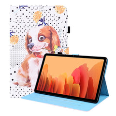 Horizontale Klapphülle aus Leder mit Tiermuster, Halterung &amp; Kartenfächern &amp; Bilderrahmen &amp; Schlaf-/Weckfunktion, für Samsung Galaxy Tab A7 10.4 2020 SM-T500 / SM-T505, für Samsung Galaxy Tab S6 Lite SM-P610 / SM-P615