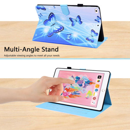 Funda de cuero con tapa horizontal con diseño de animales, soporte, ranuras para tarjetas, marco de fotos y función de suspensión/activación, para iPad Mini 5/4/3/2/1, para iPad Pro de 11 pulgadas 2021/2020 y Air 2020 10.9