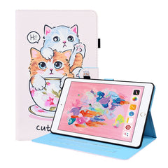 Animal Pattern Horizontal Flip Leather Case with Holder & Card Slots & Photo Frame & Sleep / Wake-up Function, For iPad 9.7 2018 / 2017, For iPad 10.2 2021 / 2020 / 2019, For iPad Mini 5 / 4 / 3 / 2 / 1, For iPad Pro 11 inch 2021 / 2020 & Air 2020 10.9
