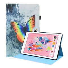 Animal Pattern Horizontal Flip Leather Case with Holder & Card Slots & Photo Frame & Sleep / Wake-up Function, For iPad 9.7 2018 / 2017, For iPad 10.2 2021 / 2020 / 2019, For iPad Mini 5 / 4 / 3 / 2 / 1, For iPad Pro 11 inch 2021 / 2020 & Air 2020 10.9