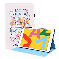 Animal Pattern Horizontal Flip Leather Case with Holder & Card Slots & Photo Frame & Sleep / Wake-up Function, For iPad 9.7 2018 / 2017, For iPad 10.2 2021 / 2020 / 2019, For iPad Mini 5 / 4 / 3 / 2 / 1, For iPad Pro 11 inch 2021 / 2020 & Air 2020 10.9