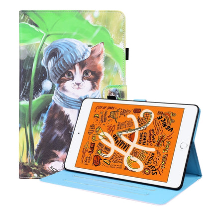 Funda de cuero con tapa horizontal con diseño de animales, soporte, ranuras para tarjetas, marco de fotos y función de suspensión/activación, para iPad Mini 5/4/3/2/1, para iPad Pro de 11 pulgadas 2021/2020 y Air 2020 10.9
