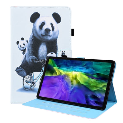 Funda de cuero con tapa horizontal con diseño de animales, soporte, ranuras para tarjetas, marco de fotos y función de suspensión/activación, para iPad Mini 5/4/3/2/1, para iPad Pro de 11 pulgadas 2021/2020 y Air 2020 10.9
