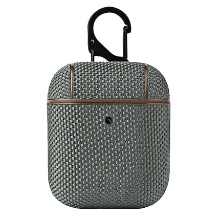 Business Cloth Kopfhörer-Schutzhülle mit Haken, für AirPods 1 / 2, für AirPods Pro