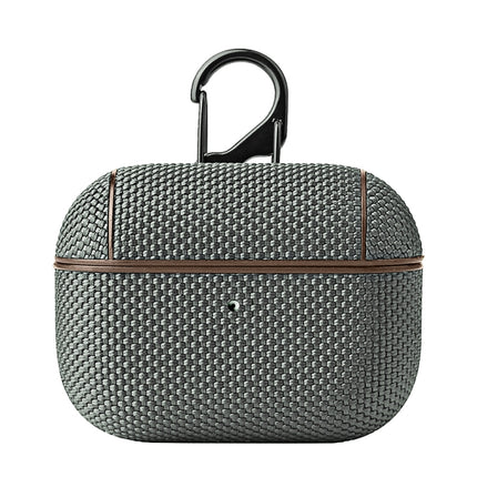 Business Cloth Kopfhörer-Schutzhülle mit Haken, für AirPods 1 / 2, für AirPods Pro