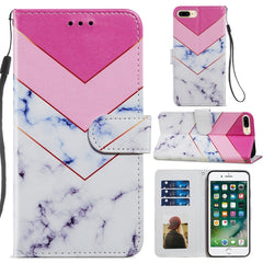 Painted Pattern Horizontal Flip Leather Case with Holder & Card Slots & Photo Frame, For iPhone 8 Plus & 7 Plus, For iPhone 11 Pro Max, For iPhone 11 Pro