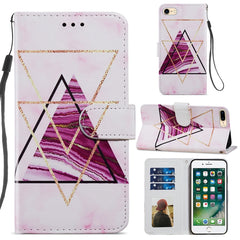 Painted Pattern Horizontal Flip Leather Case with Holder & Card Slots & Photo Frame, For iPhone 8 Plus & 7 Plus, For iPhone 11 Pro Max, For iPhone 11 Pro