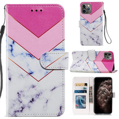 Painted Pattern Horizontal Flip Leather Case with Holder & Card Slots & Photo Frame, For iPhone 8 Plus & 7 Plus, For iPhone 11 Pro Max, For iPhone 11 Pro