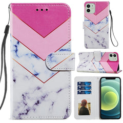 Painted Pattern Horizontal Flip Leather Case with Holder & Card Slots & Photo Frame, For iPhone X / XS, For iPhone XS Max, For iPhone 12 / 12 Pro