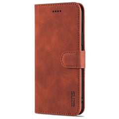 AZNS - Funda de piel con tapa horizontal con textura de piel de becerro, ranuras para tarjetas, soporte y billetera, para iPhone 11 Pro, para iPhone 11, para iPhone 11 Pro Max, para iPhone XS/X, para iPhone XS Max, para iPhone XR