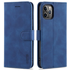 AZNS - Funda de piel con tapa horizontal con textura de piel de becerro, ranuras para tarjetas, soporte y billetera, para iPhone 11 Pro, para iPhone 11, para iPhone 11 Pro Max, para iPhone XS/X, para iPhone XS Max, para iPhone XR