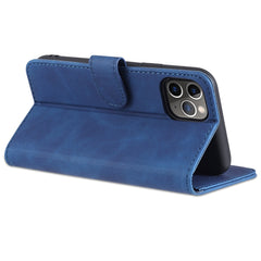 AZNS - Funda de piel con tapa horizontal con textura de piel de becerro, ranuras para tarjetas, soporte y billetera, para iPhone 11 Pro, para iPhone 11, para iPhone 11 Pro Max, para iPhone XS/X, para iPhone XS Max, para iPhone XR