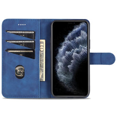 AZNS - Funda de piel con tapa horizontal con textura de piel de becerro, ranuras para tarjetas, soporte y billetera, para iPhone 11 Pro, para iPhone 11, para iPhone 11 Pro Max, para iPhone XS/X, para iPhone XS Max, para iPhone XR