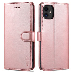 AZNS Skin Feel Kalbsleder-Horizontal-Flip-Schutzhülle mit Kartenfächern &amp; Halter &amp; Geldbörse, für iPhone 11 Pro, für iPhone 11, für iPhone 11 Pro Max, für iPhone XS / X, für iPhone XS Max, für iPhone XR