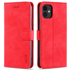 AZNS - Funda de piel con tapa horizontal con textura de piel de becerro, ranuras para tarjetas, soporte y billetera, para iPhone 11 Pro, para iPhone 11, para iPhone 11 Pro Max, para iPhone XS/X, para iPhone XS Max, para iPhone XR