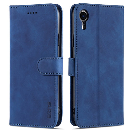AZNS Skin Feel Calf Texture Horizontal Flip Leather Case with Card Slots & Holder & Wallet, For iPhone XS Max, For iPhone XR