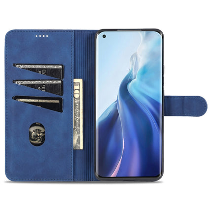 AZNS Skin Feel Calf Texture Horizontal Flip Leather Case with Card Slots & Holder & Wallet, For Xiaomi Mi 11, For vivo Y73s / S7e, For OPPO A15 / A35 4G