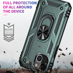 Shockproof TPU + PC Protective Case with 360 Degree Rotating Holder, For iPhone 13 mini, For iPhone 13, For iPhone 13 Pro, For iPhone 13 Pro Max