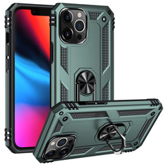 Shockproof TPU + PC Protective Case with 360 Degree Rotating Holder, For iPhone 13 mini, For iPhone 13, For iPhone 13 Pro, For iPhone 13 Pro Max