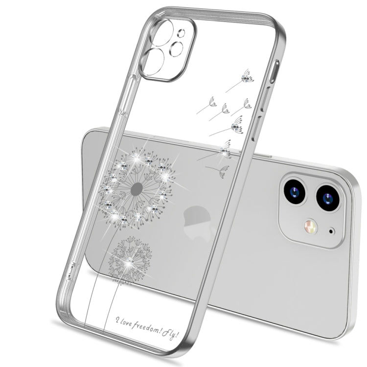 Ultra-thin Electroplating Dandelion Pattern Protective Case, For iPhone 11, For iPhone 11 Pro, For iPhone 11 Pro Max