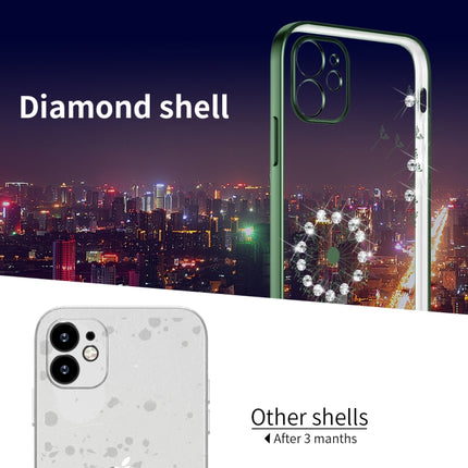 Ultradünne Schutzhülle mit galvanisiertem Löwenzahnmuster, für iPhone 12 Pro, für iPhone 12, für iPhone 12 Mini