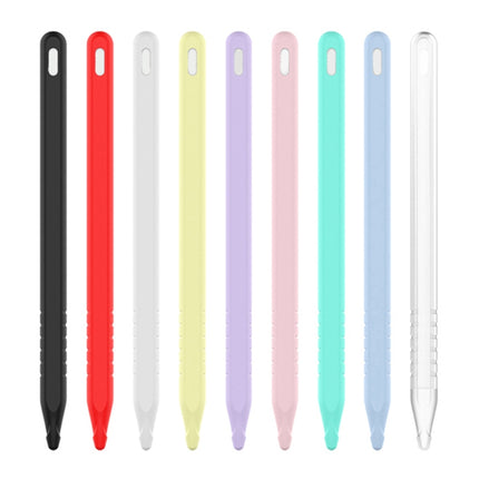 3 in 1 Pure Color Silicone Stylus Pen Protective Case Set for Apple Pencil 2