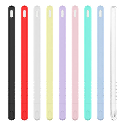 3-in-1-Schutzhüllenset aus Silikon in reiner Farbe für Apple Pencil 2