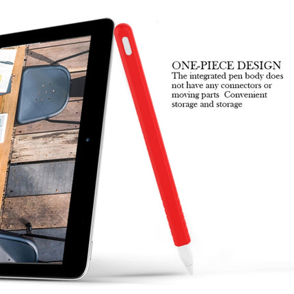 3-in-1-Schutzhüllenset aus Silikon in reiner Farbe für Apple Pencil 2