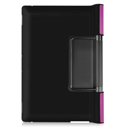 Custer Texture Horizontal Flip PU Leather Case with Holder, For Lenovo Yoga Pad Pro 13 inch YF K606F