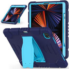 For iPad Pro 12.9 2022 / 2021 / NavyBlue+Blue