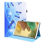 For Samsung Galaxy Tab A7 Lite 8.7 SM-T220 / SM-T225 / Blue Butterfly