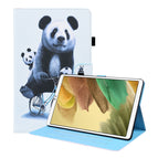 For Samsung Galaxy Tab A7 Lite 8.7 SM-T220 / SM-T225 / Cycling Panda