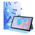 For Samsung Galaxy Tab S8 / Galaxy Tab S7 2020 SM-T870 / SM-T875 / Blue Butterfly