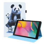 For Samsung Galaxy Tab A 8.0 2019 SM-T290 / SM-T295 / Cycling Panda