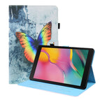 For Samsung Galaxy Tab A 8.0 2019 SM-T290 / SM-T295 / Color Butterfly