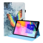 For Samsung Galaxy Tab A 10.1 2019 SM-T515 / SM-T510 / Color Butterfly