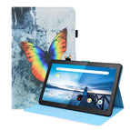 For Lenovo M10 FHD REL TB-X605FC / TB-X605LC / Color Butterfly