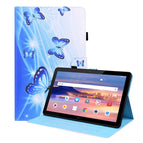 For Huawei MediaPad T5 10.1 inch / Blue Butterfly