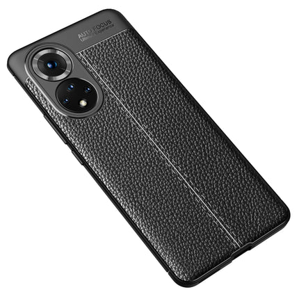 Litchi Texture TPU Shockproof Case, For Honor 50 Pro, For Honor 50 SE, For Honor 50