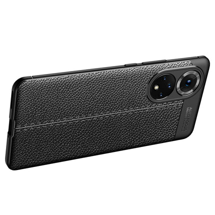 Litchi Texture TPU Shockproof Case, For Honor 50 Pro, For Honor 50 SE, For Honor 50