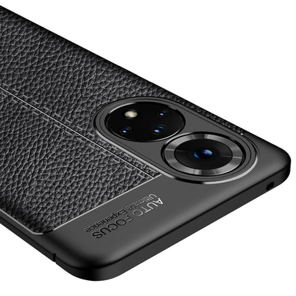 Litchi Texture TPU Shockproof Case, For Honor 50 Pro, For Honor 50 SE, For Honor 50