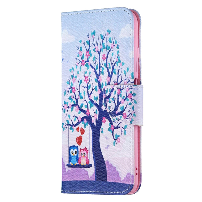 Colored Drawing Pattern Horizontal Flip Leather Case with Holder & Card Slots & Wallet, For Xiaomi Poco M3 Pro / Redmi Note 10 5G, For Samsung Galaxy A03s 164mm
