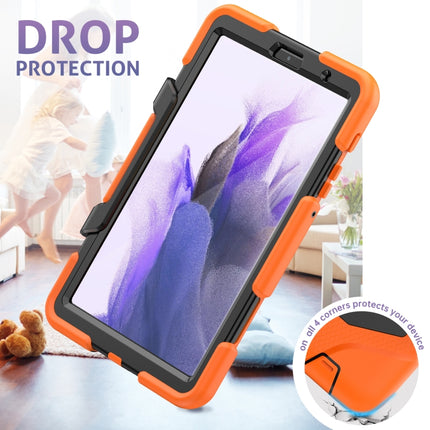 Shockproof Colorful Silicon + PC Protective Case with Holder & Pen Slot, For Samsung Galaxy A7 Lite 8.7 2021 T220 / T225