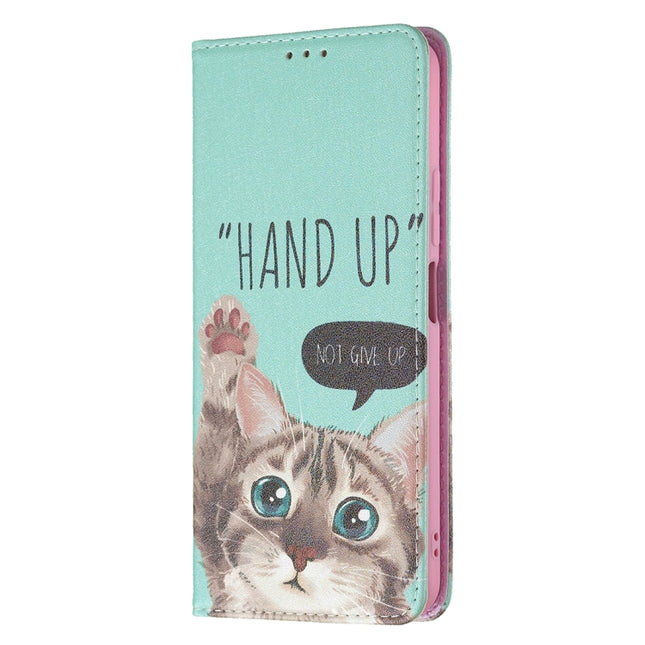 Colored Drawing Pattern Invisible Magnetic Horizontal Flip PU Leather Case with Holder & Card Slots & Wallet, For Xiaomi Mi 11 Lite, For Xiaomi Poco M3 Pro / Redmi Note 10 5G