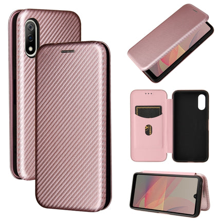 Carbon Fiber Texture Magnetic Horizontal Flip TPU + PC + PU Leather Case with Card Slot, For Nokia X10, For Nokia X20, For Sony Xperia Ace II, For Xiaomi Redmi Note 10 5G