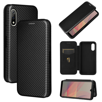 Carbon Fiber Texture Magnetic Horizontal Flip TPU + PC + PU Leather Case with Card Slot, For Nokia X10, For Nokia X20, For Sony Xperia Ace II, For Xiaomi Redmi Note 10 5G