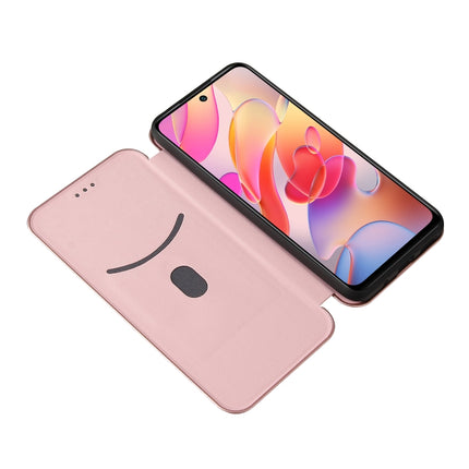 Carbon Fiber Texture Magnetic Horizontal Flip TPU + PC + PU Leather Case with Card Slot, For Xiaomi Poco M3 Pro 5G/4G