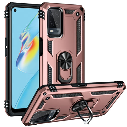Shockproof TPU + PC Protective Case with 360 Degree Rotating Holder, For OPPO A55 5G, For OPPO A54 4G, For OPPO A74 4G / F19